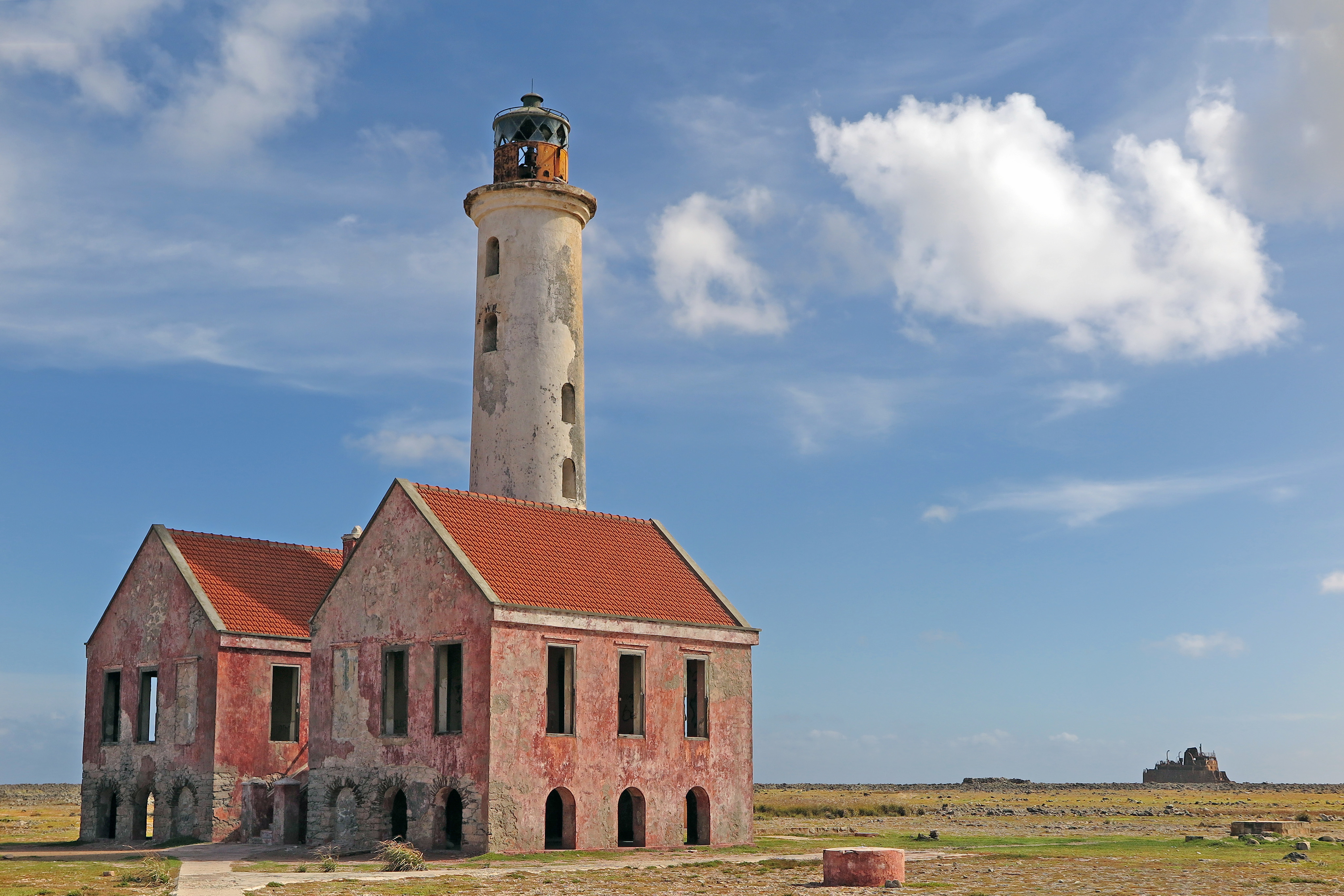2018-01-24 - 10-21-50 - Klein Curacao - Leuchtturm (außen)